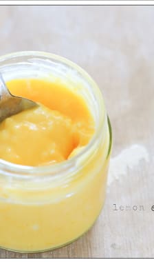 Pot de lemon curd