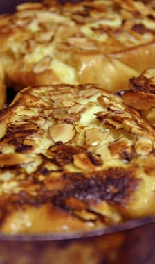 Pain perdu réalisé avec du pain rassis