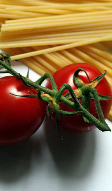 Spaghetti et tomates