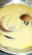 Préparation d'un roux blanc