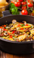 Poêlée de légumes sautés