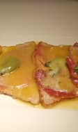 Petites escalopes de veau à la sauge, jambon toscan et fontina, déglacé au vin blanc