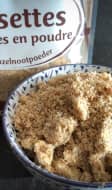 Poudre de noisettes complètes