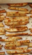 Frites au four sans friture
