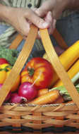 Panier de légumes