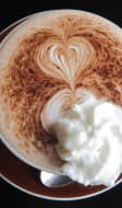 Stumptown Hot Chocolate Latte Art