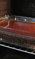 Fondant au chocolat dans un bain-marie