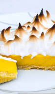 Tarte au citron vegan