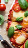 Pizza sans gluten sans farine de blé