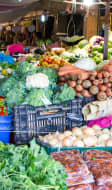 Marché alimentaire en République Dominicaine