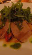 Langue de veau avec mesclun