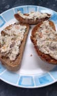 Tartines aux rillettes de maquereau