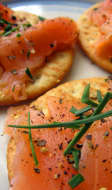 Saumon fumé sur toasts