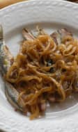 Filets de sardines aux oignons - Plats de poisson - Vénétie