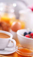 Plateau de petit déjeuner continental classique