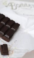 Tablette de chocolat noir