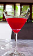 Verre de cocktail russe à la vodka
