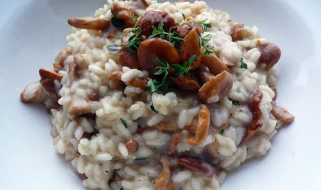 Risotto aux chanterelles