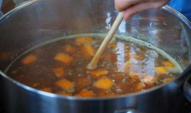 Bouillon de légumes