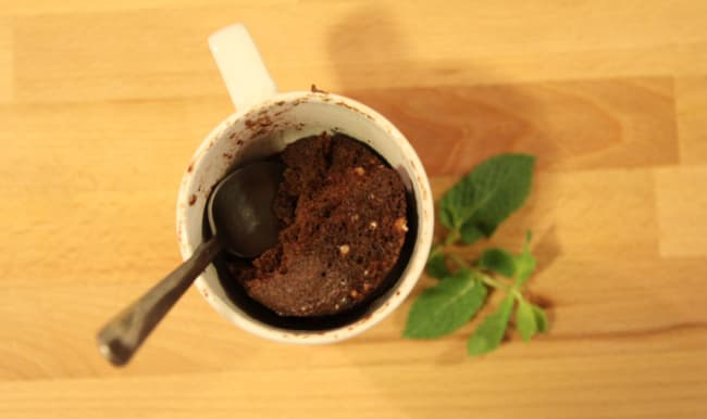 Mug cake chocolat