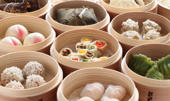 Assortiment de dim sum