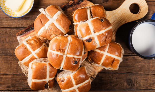 Hot cross buns