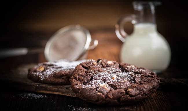 Cookies au chocolat et pépites de chocolat