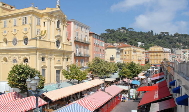 Cours Saleya à Nice