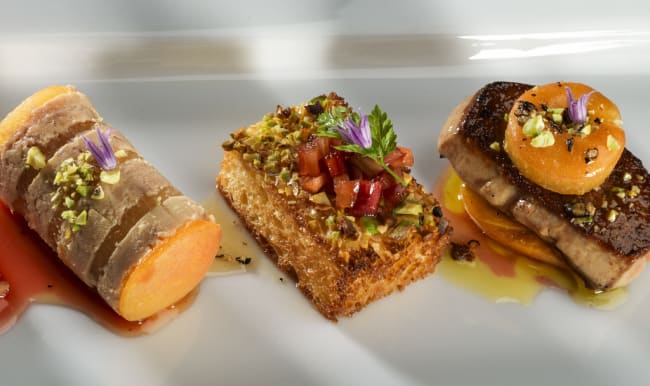 Assiette de foie gras