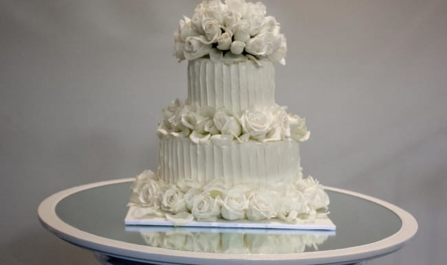 Gâteau à étages pour un mariage