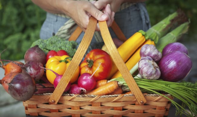 Panier de légumes