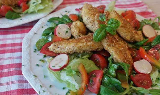 Salade de blanc de poulet