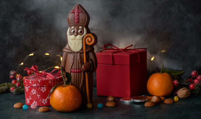 Saint-Nicolas en chocolat