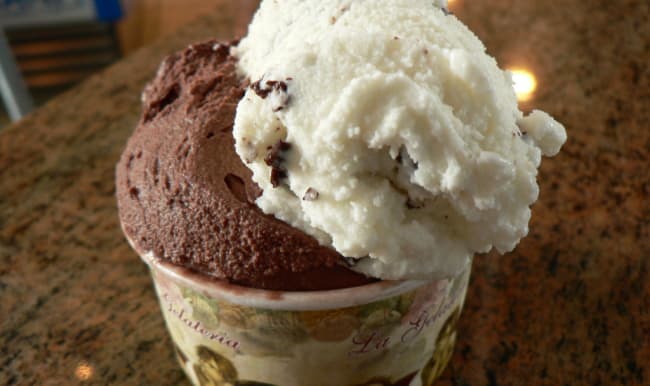 Glace stracciatella