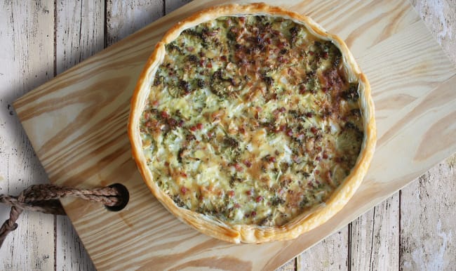 Quiche aux brocolis