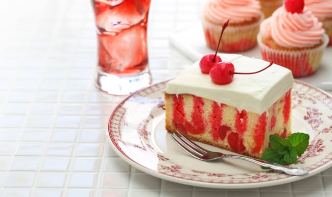 Pop cake à la cerise fait maison