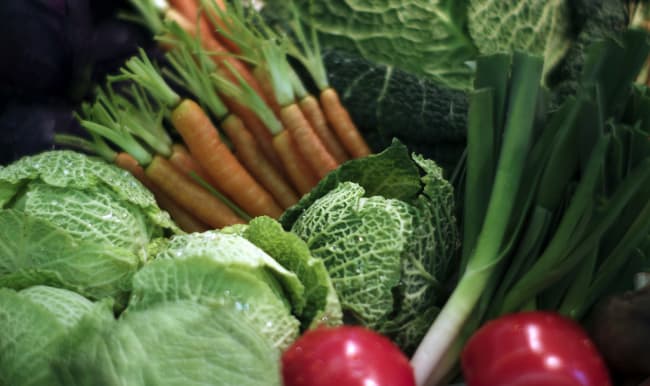 Assortiment de légumes frais