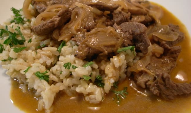 Boeuf Strogonof ou Stroganov