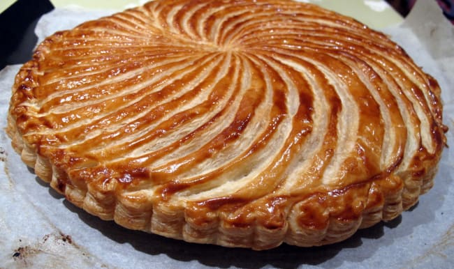 Galette des rois aux oranges confites