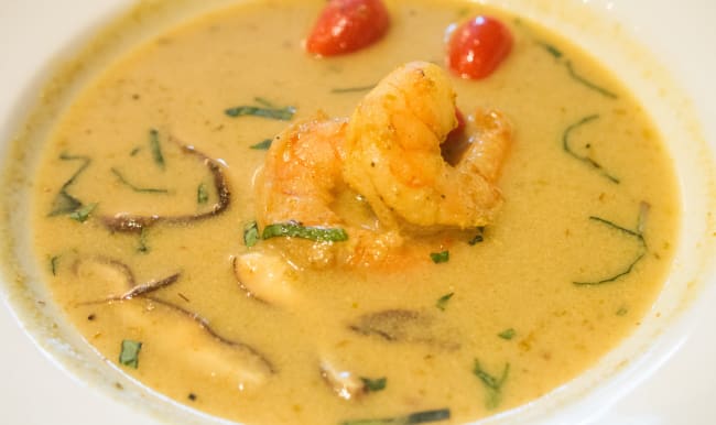 Soupe aux crevettes