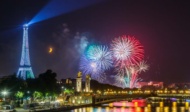 Feu d'artifice Paris