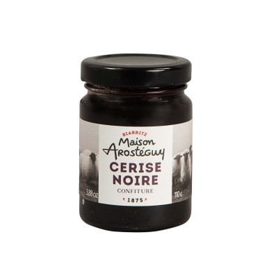 confiture de cerises noires