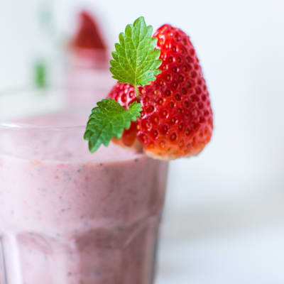 milkshake fraise