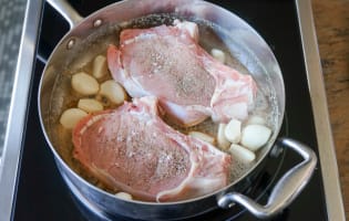 Côtes De Veau à La Gousse Dail