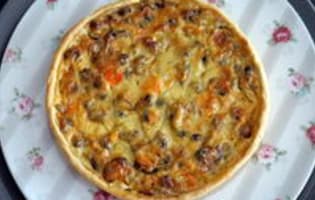 Quiche Aux Fruits De Mer Moules Coques Saumon Recette Par