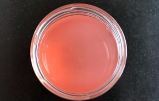 Nappage à la rhubarbe