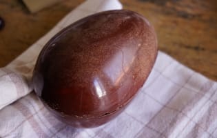 Gros oeufs en chocolat  - Etape 12