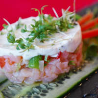 tartare de saumon