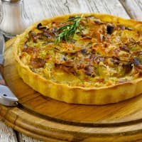 tarte aux poireaux