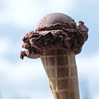 glace au chocolat